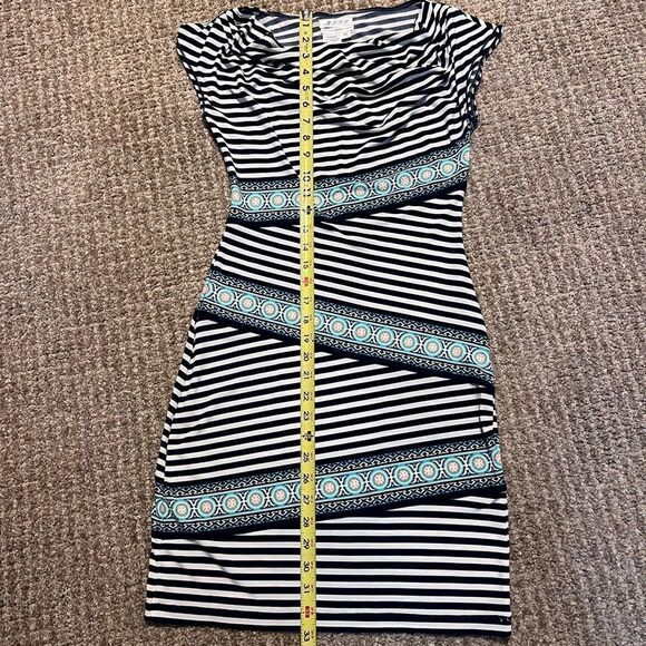 đMSSPâXSâSuper CuteâLightweightâStripedâRetroâPrintâMiniâDress - Picture 12 of 13